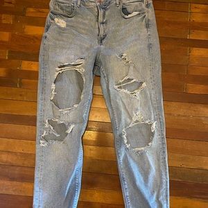 Womens American Eagle Mom Jeans